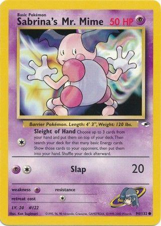 Sabrina's Mr. Mime 94/132 - [Gym Heroes] Unlimited