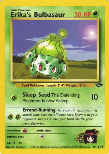 Erika's Bulbasaur 39/132 - [Gym Challenge] Unlimited