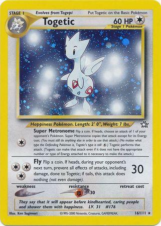 Togetic 16/111 - [Neo Genesis] Unlimited Holofoil