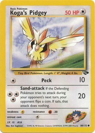 Koga's Pidgey (80) 80/132 - [Gym Challenge] Unlimited