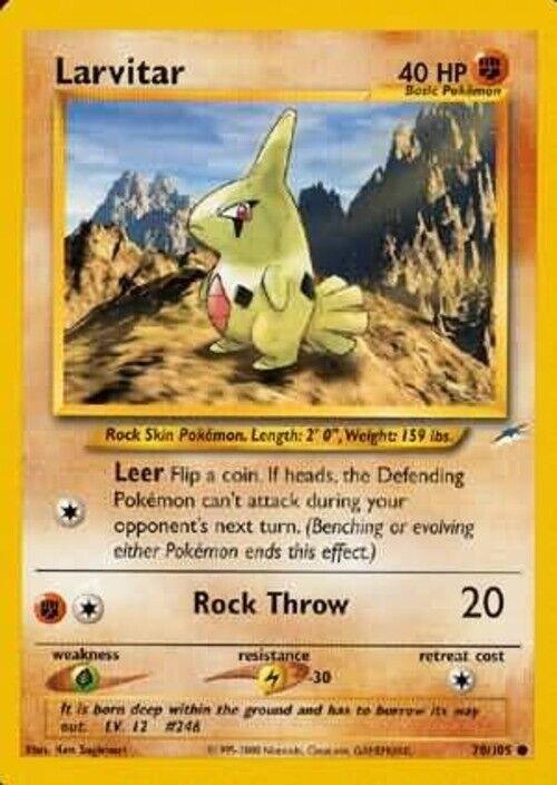 Larvitar 70/105 - [Neo Destiny] Unlimited