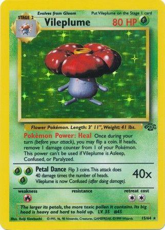 Vileplume (15) 15/64 - [Jungle] Unlimited Holofoil