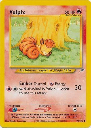 Vulpix 91/105 - [Neo Destiny] Unlimited