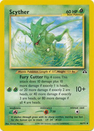 Scyther 46/75 - [Neo Discovery] Unlimited