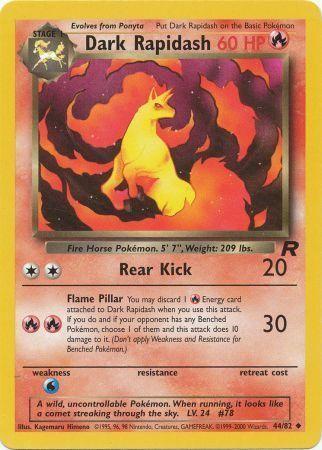 Dark Rapidash 44/82 - [Team Rocket] Unlimited