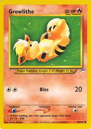 Growlithe 68/105 - [Neo Destiny] Unlimited