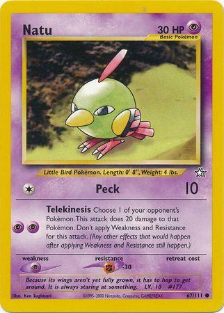 Natu 67/111 - [Neo Genesis] Unlimited