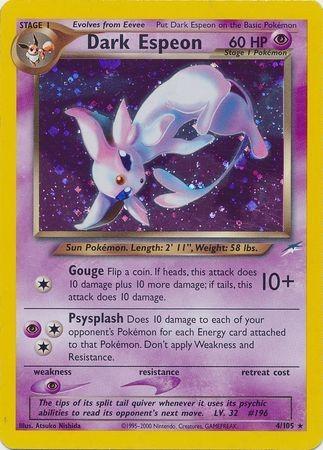 Dark Espeon 4/105 - [Neo Destiny] Unlimited Holofoil