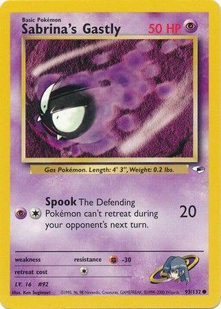 Sabrina's Gastly 93/132 - [Gym Heroes] Unlimited