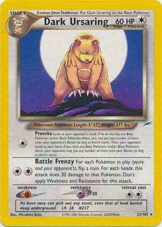 Dark Ursaring 21/105 - [Neo Destiny] Unlimited