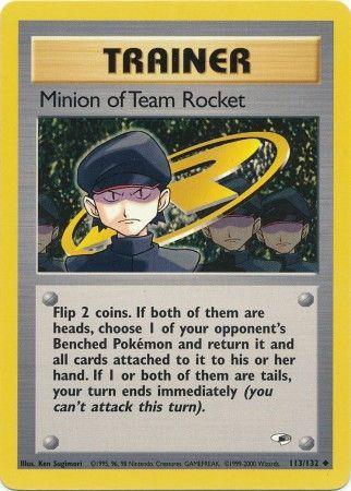 Minion of Team Rocket 113/132 - [Gym Heroes] Unlimited