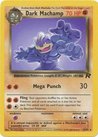 Dark Machamp (27) 27/82 - [Team Rocket] Unlimited