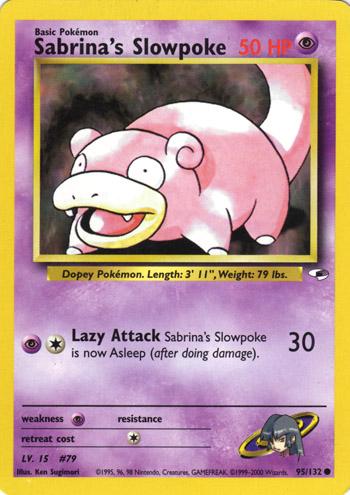 Sabrina's Slowpoke 95/132 - [Gym Heroes] Unlimited
