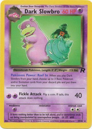 Dark Slowbro (29) 29/82 - [Team Rocket] Unlimited