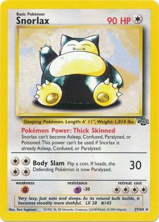 Snorlax (27) 27/64 - [Jungle] Unlimited