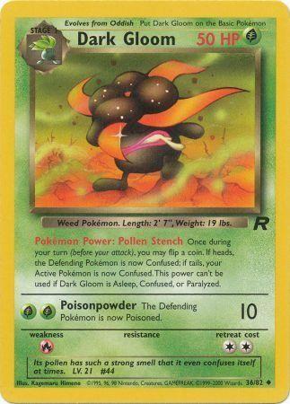 Dark Gloom 36/82 - [Team Rocket] Unlimited
