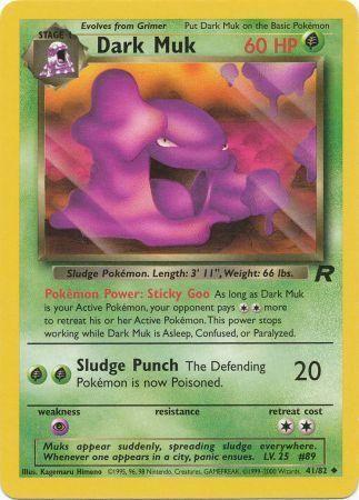 Dark Muk 41/82 - [Team Rocket] Unlimited