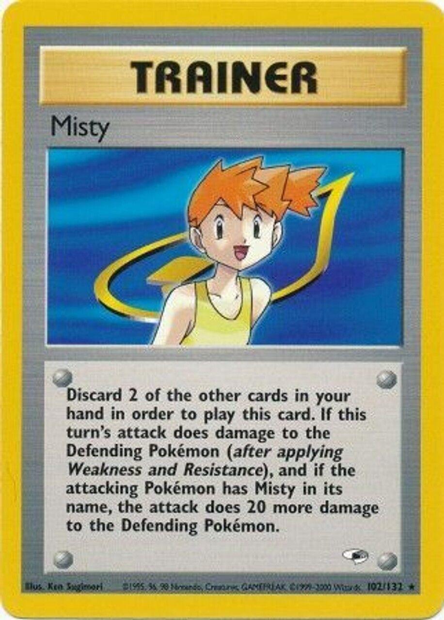 Misty (102) 102/132 - [Gym Heroes] Unlimited