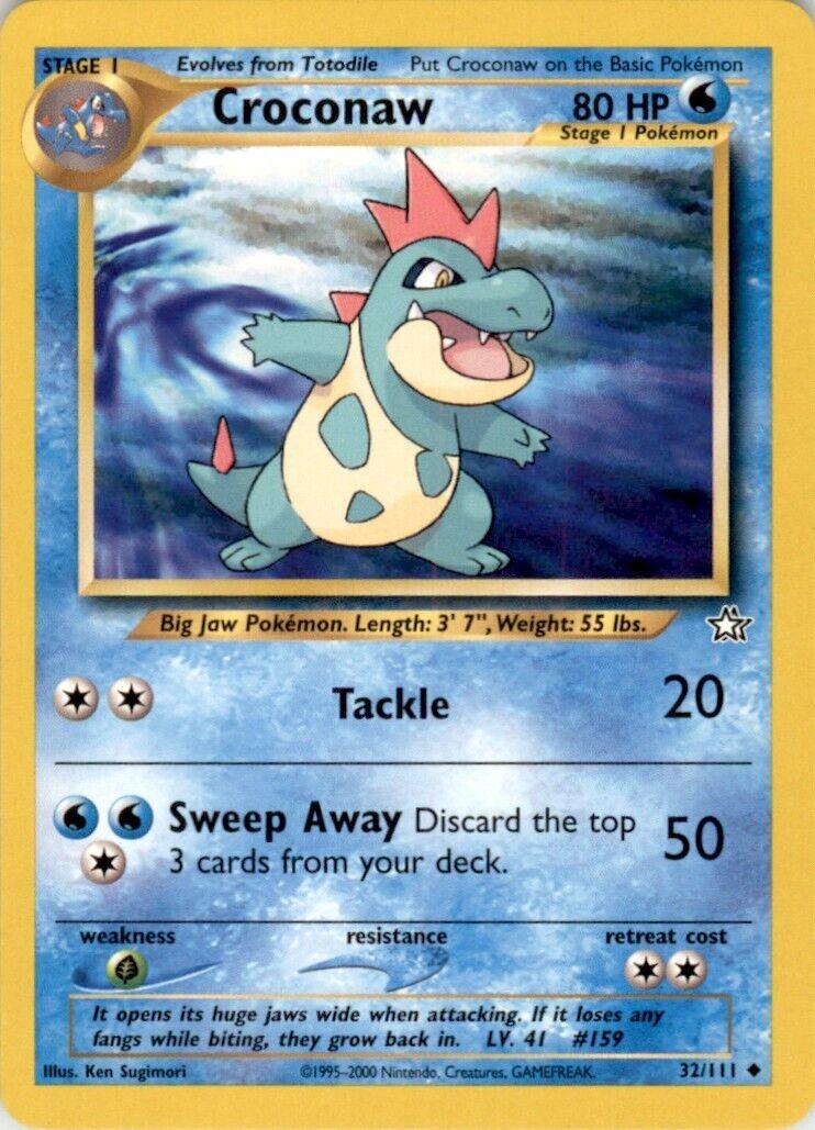 Croconaw (32) 32/111 - [Neo Genesis] Unlimited