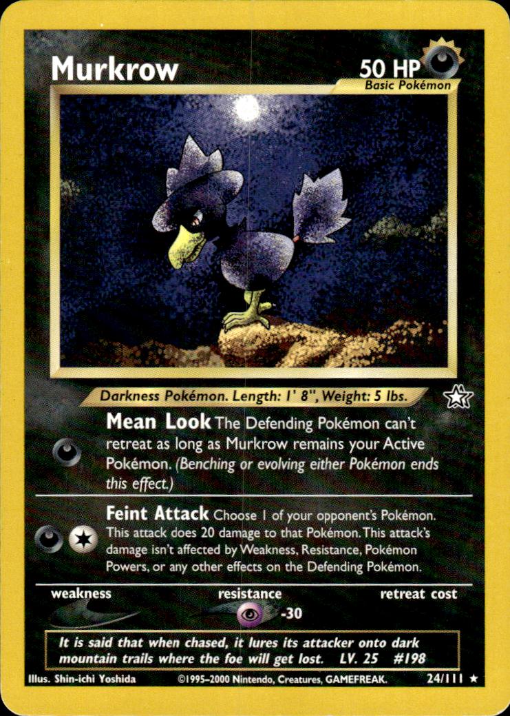 Murkrow 24/111 - [Neo Genesis] Unlimited