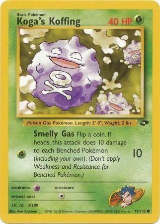 Koga's Koffing (79) 79/132 - [Gym Challenge] Unlimited