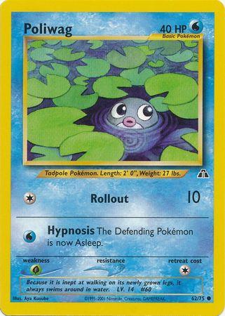 Poliwag 62/75 - [Neo Discovery] Unlimited