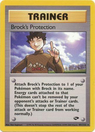 Brock's Protection 101/132 - [Gym Challenge] Unlimited