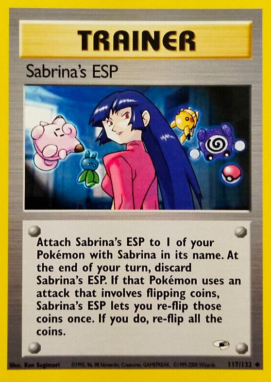 Sabrina's ESP 117/132 - [Gym Heroes] Unlimited