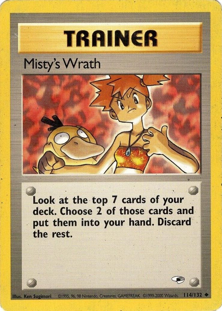 Misty's Wrath 114/132 - [Gym Heroes] Unlimited