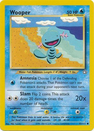 Wooper 82/111 - [Neo Genesis] Unlimited