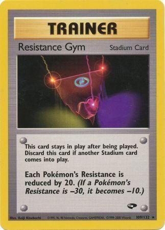 Resistance Gym 109/132 - [Gym Challenge] Unlimited