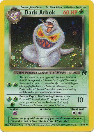 Dark Arbok (2) 2/82 - [Team Rocket] Unlimited Holofoil