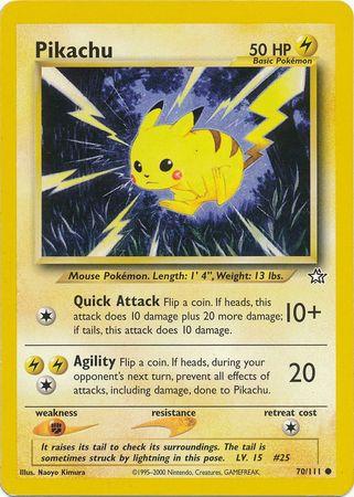 Pikachu 70/111 - [Neo Genesis] Unlimited