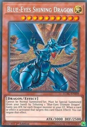 Blue-Eyes Shining Dragon (LCKC-EN008) - Legendary Collection Kaiba Unlimited