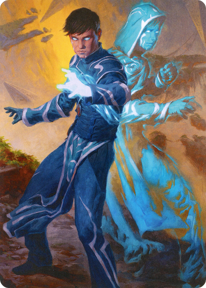 Jace, Mirror Mage // Jace, Mirror Mage (AZNR-001) - [Zendikar Rising Art Series] (Borderless)
