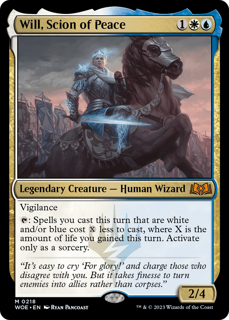 Will, Scion of Peace (WOE-218) - [Wilds of Eldraine]