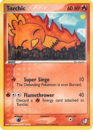 Torchic (3/5) [Promotions Kids WB] 