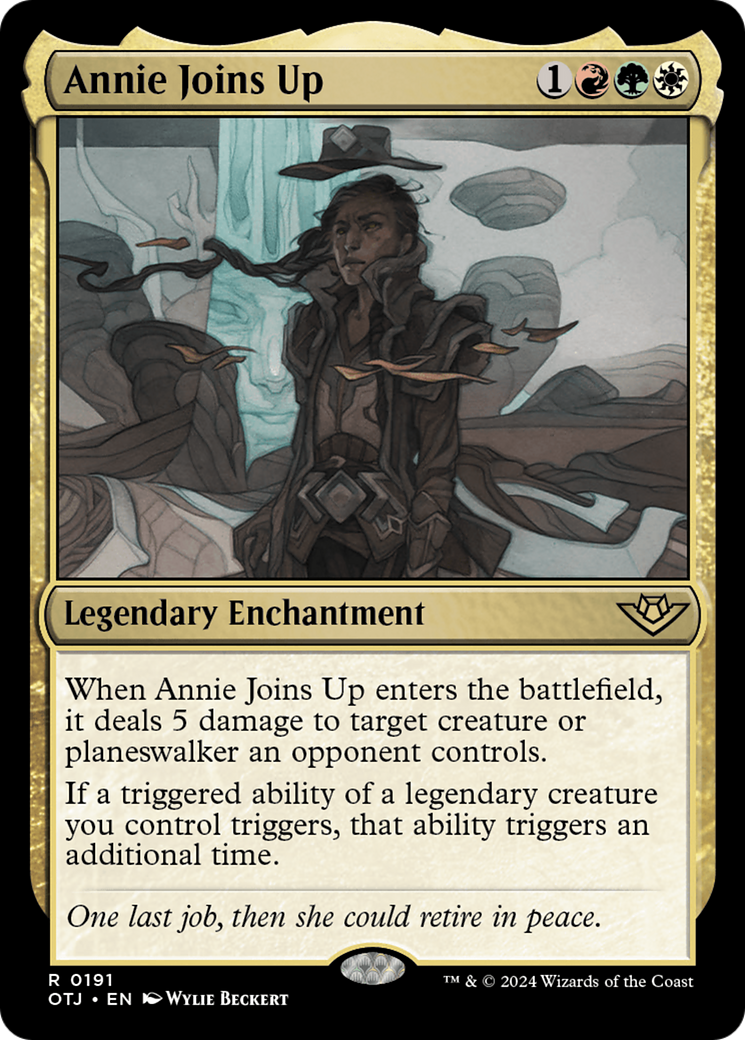Annie se joint (OTJ-191) - [Hors-la-loi de Thunder Junction] Foil