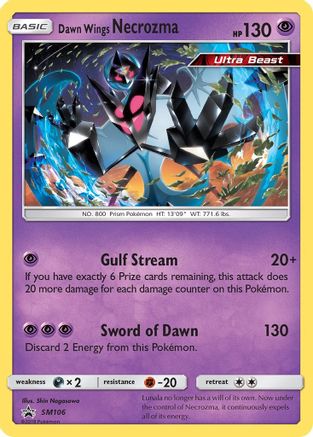 Dawn Wings Necrozma - SM106 SM106/248 - [SM Promos] Holofoil