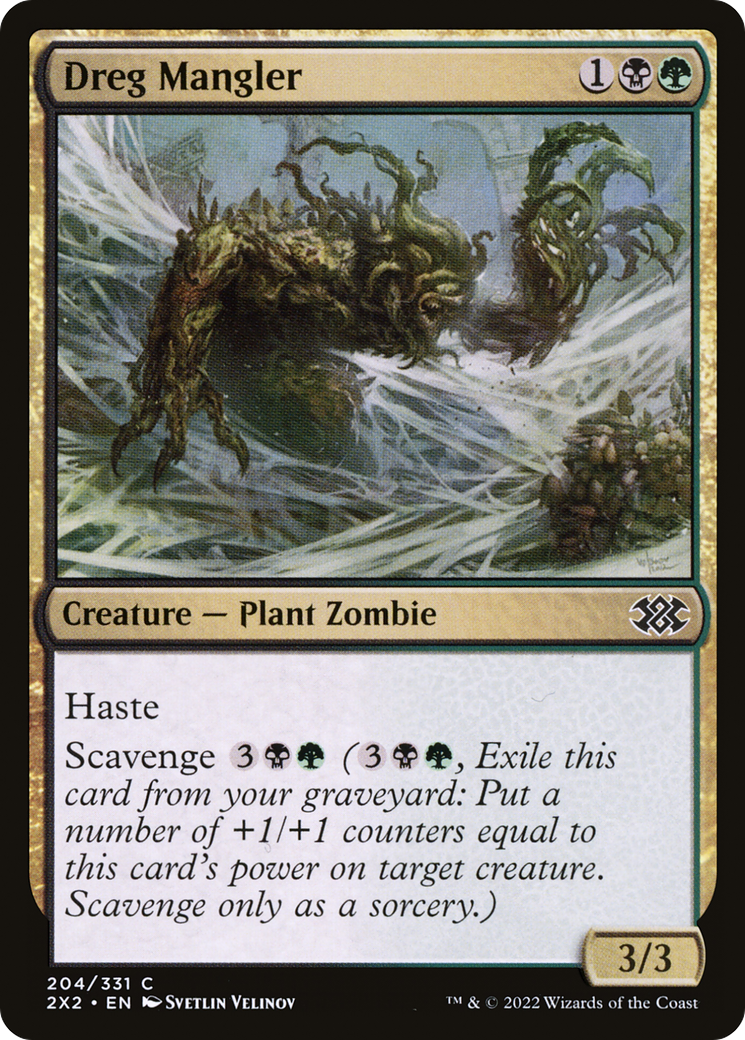 Dreg Mangler (2X2-204) - [Double Masters 2022] Foil