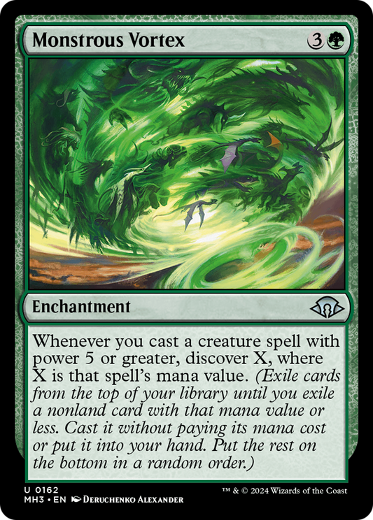 Vortex monstrueux (MH3-162) - [Modern Horizons 3] Foil 