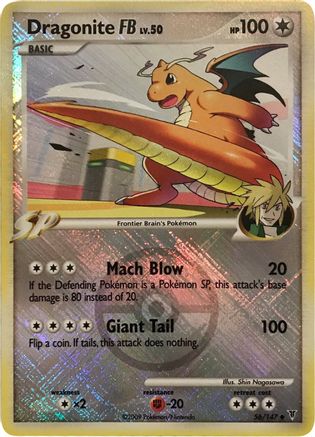 Dragonite FB LV.50 (56/147) (Promo de la Ligue) [Platine : Vainqueurs Suprêmes] 