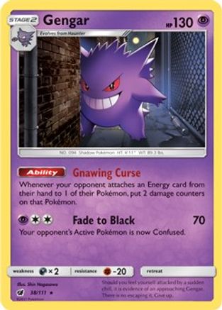 Gengar - 38/111 (Prerelease Kit Exclusive) 38 - [Deck Exclusives]