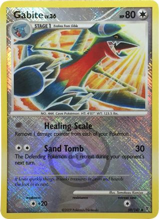 Gabite - 59/147 (Championship Promo) - [League & Championship Cards] Reverse Holofoil