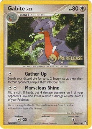 Gabite - 48/124 (Prerelease) - [Diamond and Pearl Promos]