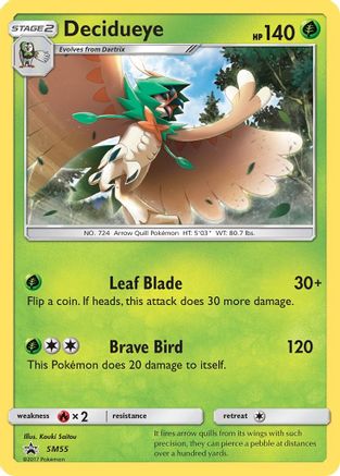 Decidueye - SM55 SM55/248 - [SM Promos] Holofoil