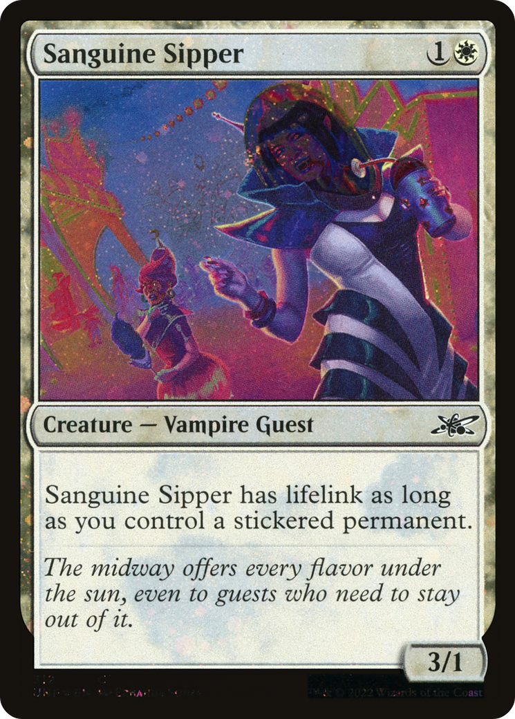 Sanguine Sipper (UNF-312) - [Unfinity] Foil