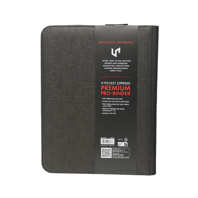 9-Pocket Zippered Premium PRO-BINDER®