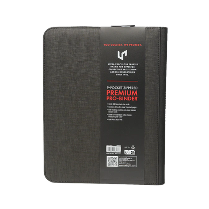 9-Pocket Zippered Premium PRO-BINDER®