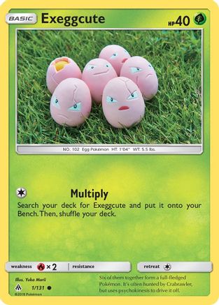 Exeggcute 1/131 - [SM  Forbidden Light]